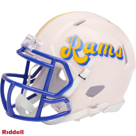 Rams 2026 Retro Mini Speed Helmet