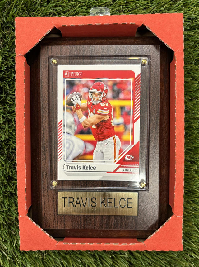 Travis Kelce 4x6 Plaque