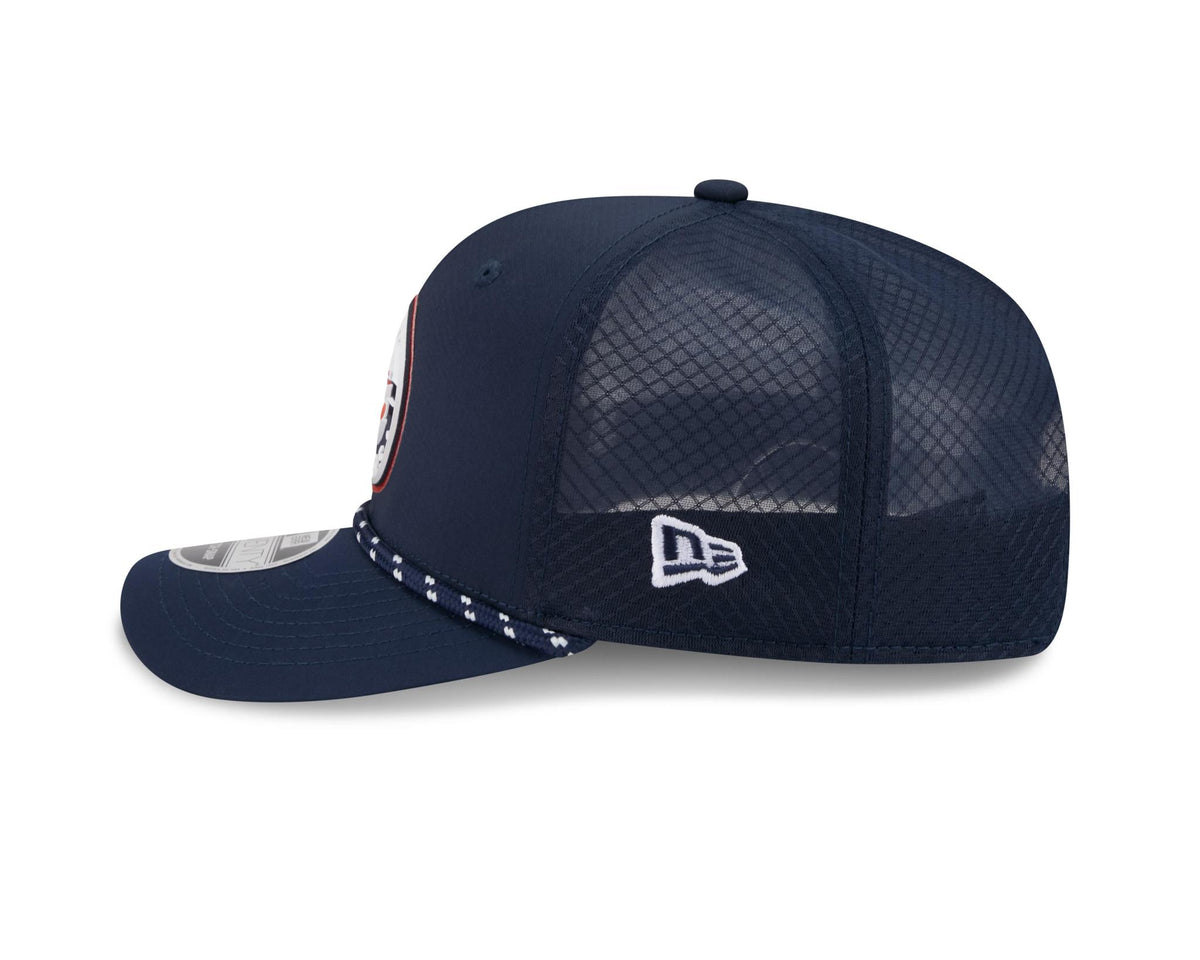 Bears 2026 New Era Men's 9SEVENTY Stretch Snap Two-Tone Hat Pro Football Hall of Fame