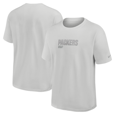 Packers 2025 Nike Men's Essential Heavy Max Gray T-Shirt