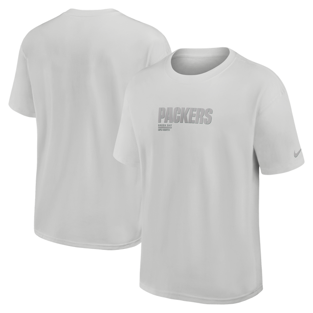 Packers 2025 Nike Men's Essential Heavy Max Gray T-Shirt
