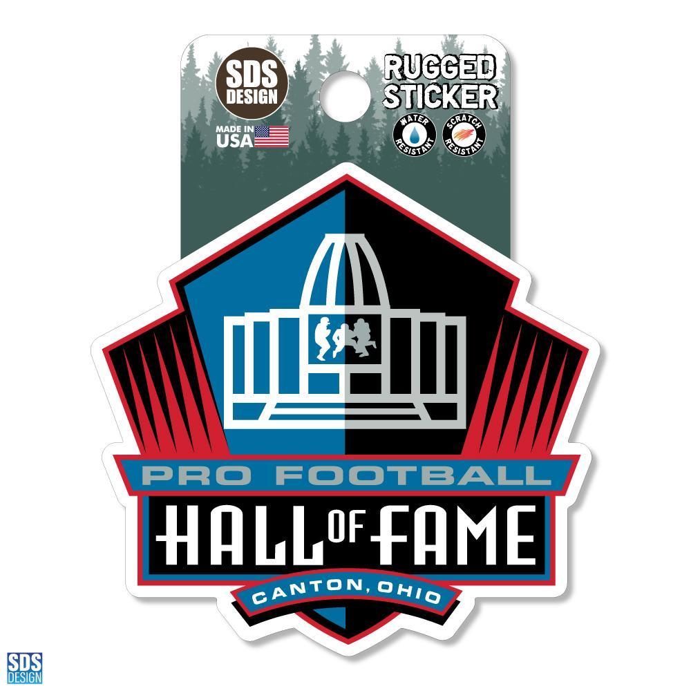 Pro Football Hall of Fame 3" Logo Rugged Sticker