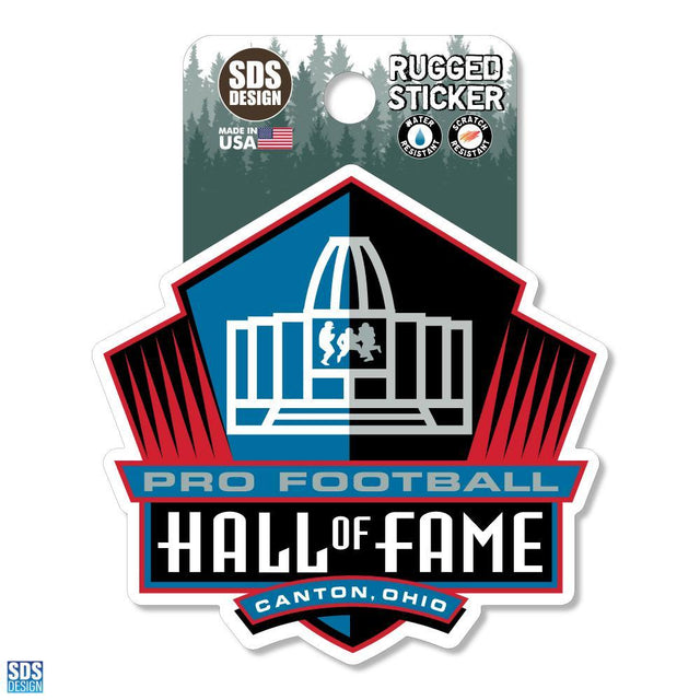 Pro Football Hall of Fame 3" Logo Rugged Sticker