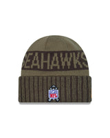 Seahawks 2025 Men's New Era Salute to Service Knit