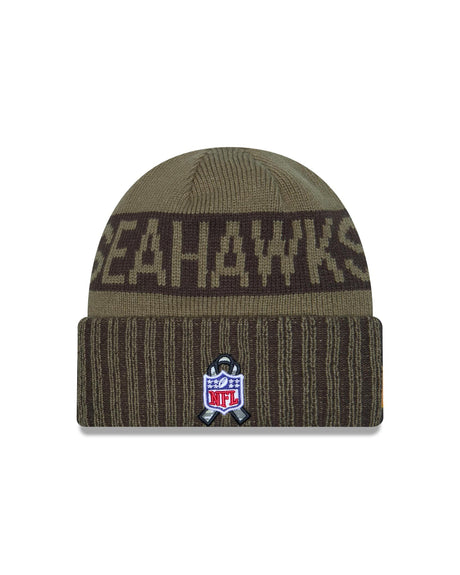 Seahawks 2025 Men's New Era Salute to Service Knit