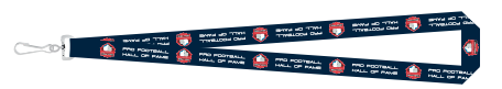 Hall of Fame Lanyard - Navy