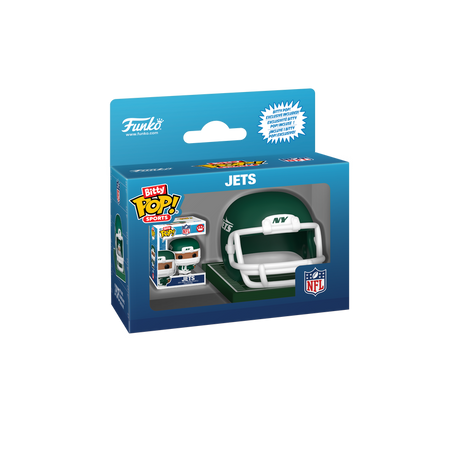 Jets Funko Bitty POP Helmet & Player