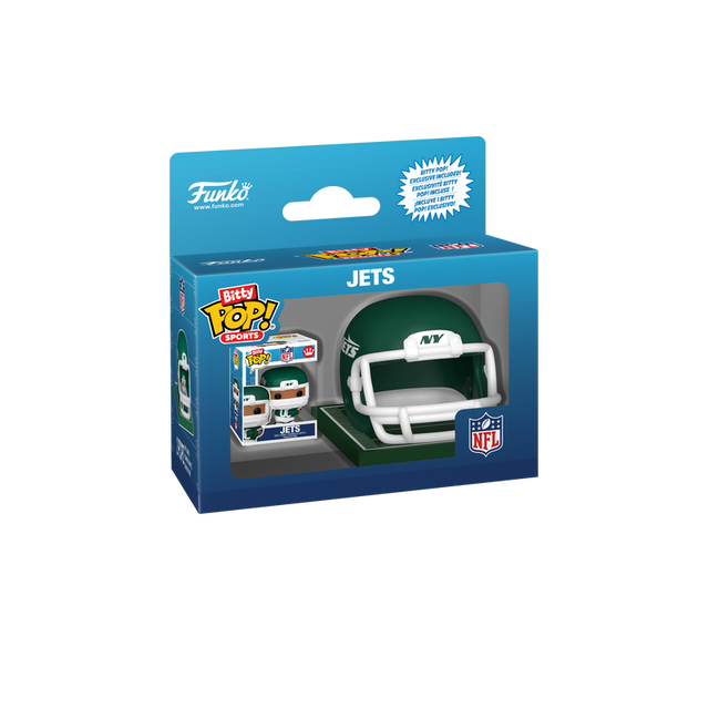 Jets Funko Bitty POP Helmet & Player
