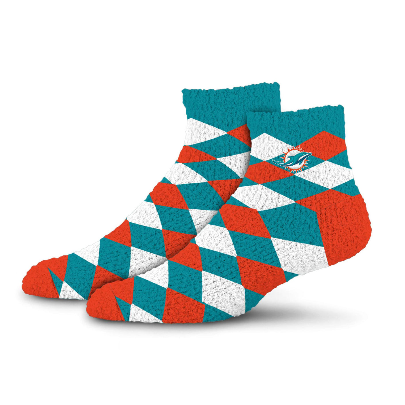 Dolphins Diamond Sleep Socks