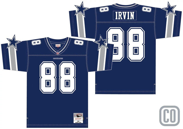 Michael Irvin Men's Cowboys White Legacy Jersey 1996