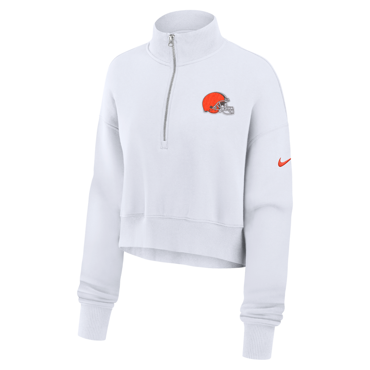 Browns 2026 Nike Women's Phoenix Quarter Zip Jacket Pro Football Hall of Fame