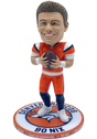 Broncos Bo Nix 5 Inch Repeat Name On Base Bobblehead Pro Football Hall of Fame
