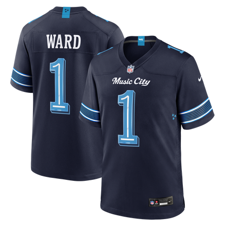Titans 2026 Cam Ward Nike Men's Rivalry Jersey Pro Football Hall of Fame