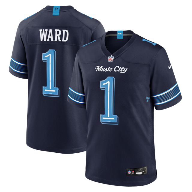 Titans 2026 Cam Ward Nike Men's Rivalry Jersey