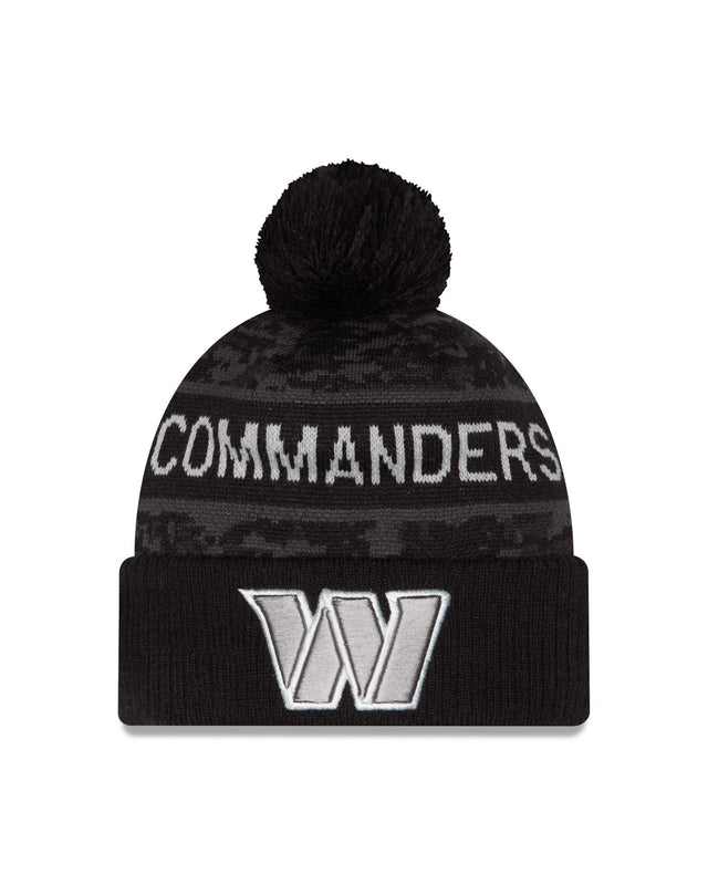 Commanders 2026 New Era Men's Salute to Service Knit Pro Football Hall of Fame