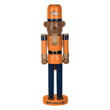 Broncos 14 Inch Bear Nutcracker Pro Football Hall of Fame