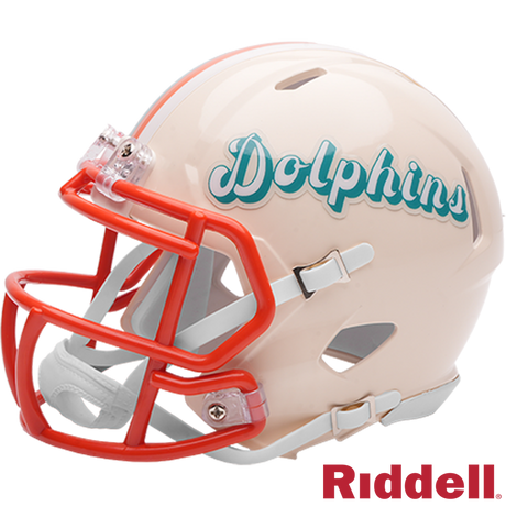 Dolphins 2026 Retro Mini Speed Helmet
