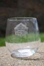 Hall of Fame Stemless White Wine Glass