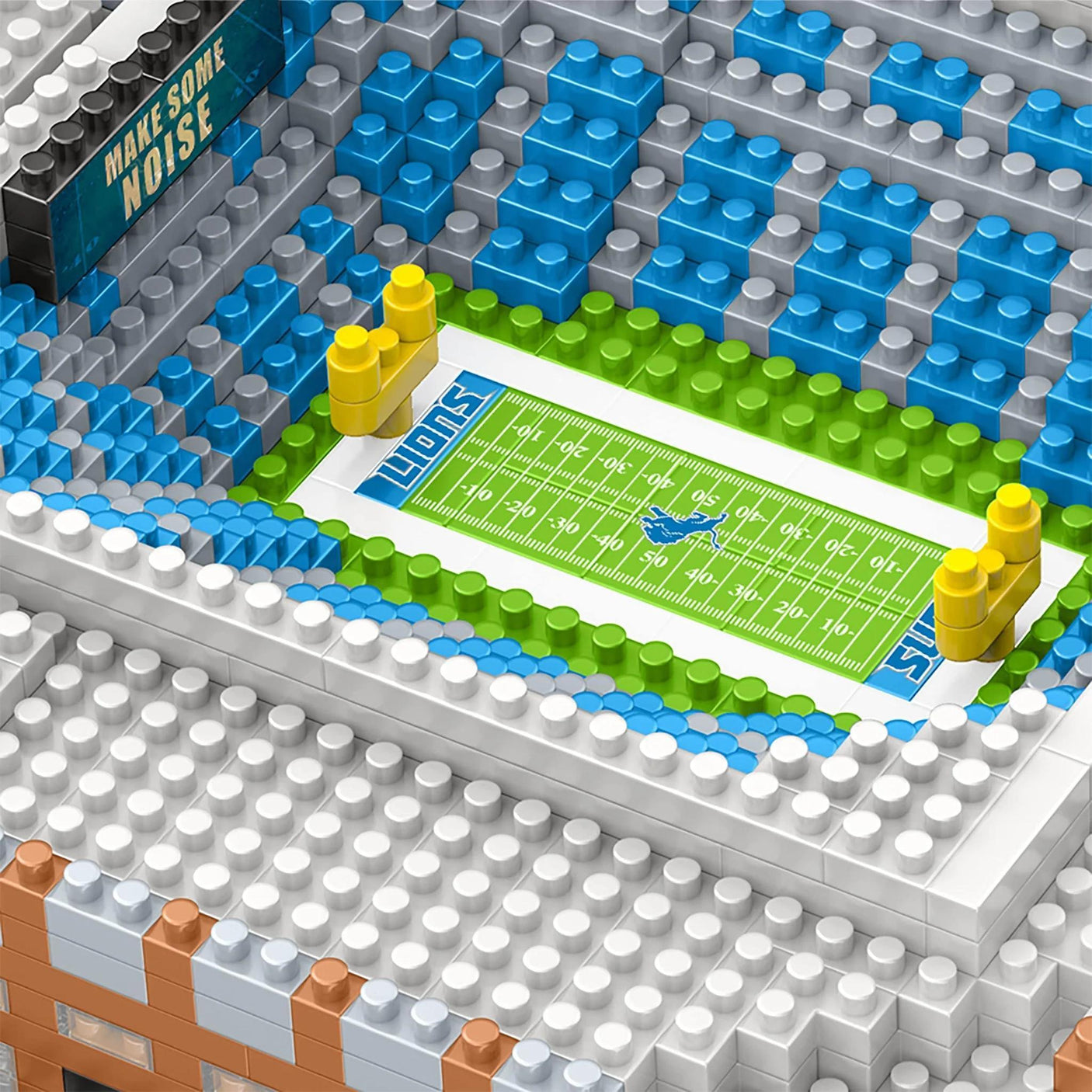 Lions 3D Brxlz Mini Stadium