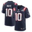 Drake Maye Super Bowl LX (60) Game Jersey