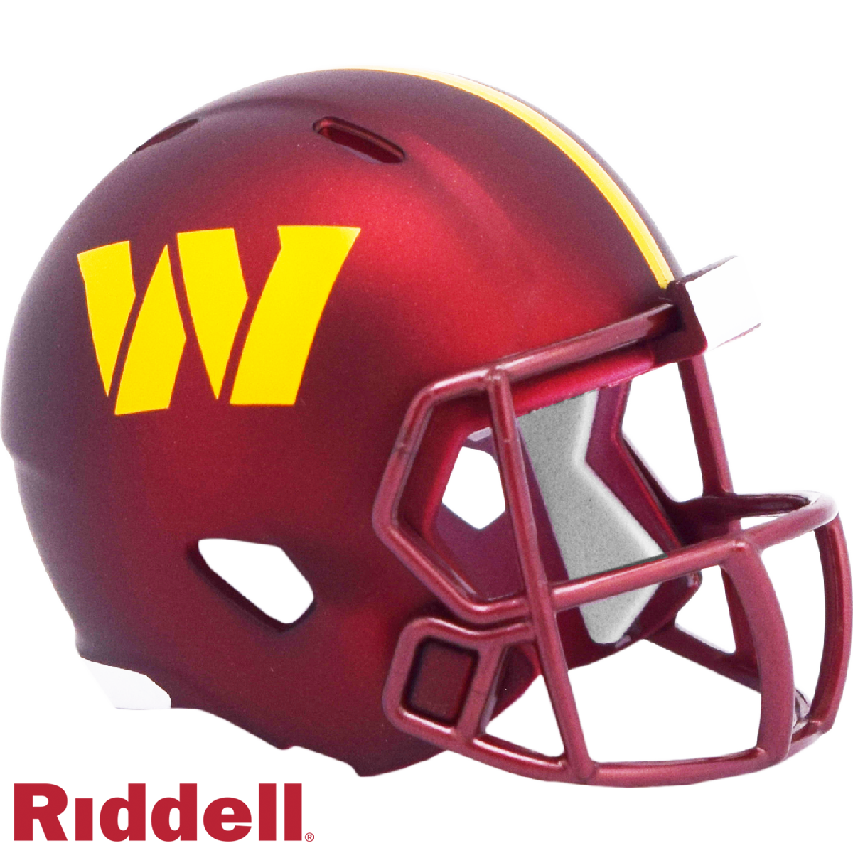 american football team helmets Washington Commanders Helmet Riddell Pocket Pro Speed Style