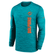 Dolphins Men's Nike Velocity Long Sleeve T-Shirt