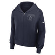 Cowboys 2026 Women's Step it Up Full Zip Hoodie