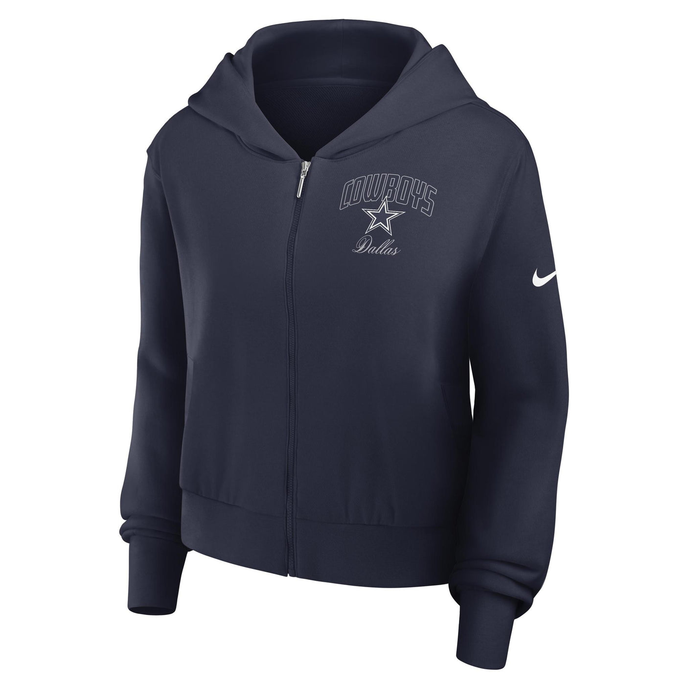 Cowboys 2026 Women's Step it Up Full Zip Hoodie