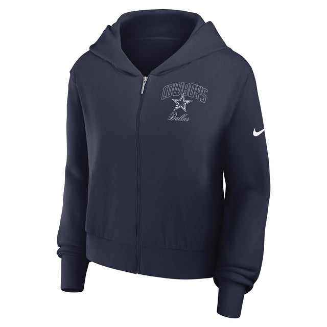 Cowboys 2026 Women's Step it Up Full Zip Hoodie