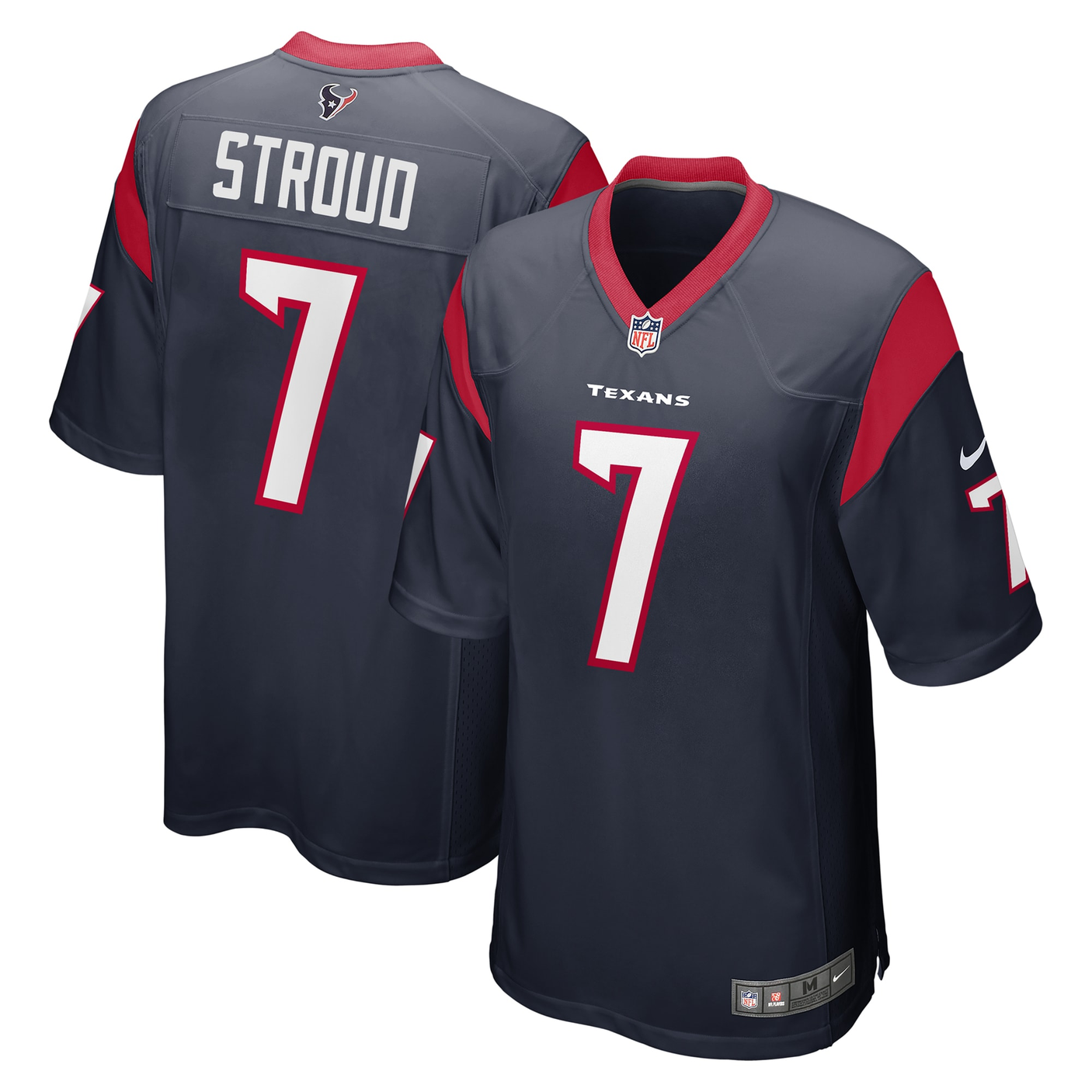 Texans CJ Stroud Nike Men's Navy Game Jersey