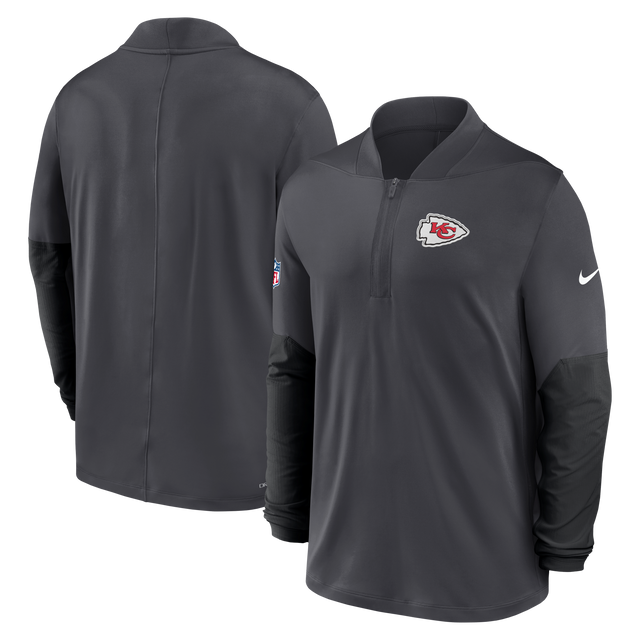 Chiefs 2025 Nike Men's Mid Weight Half Zip
