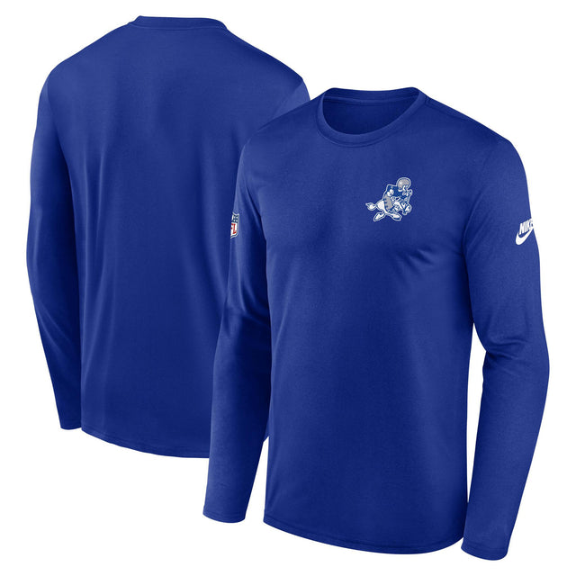 Cowboys 2025 Nike Men's Alternate Legend Logo Long Sleeve T-Shirt