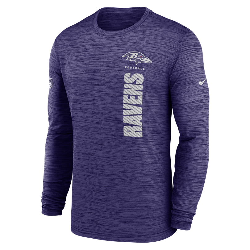 Ravens Men's Nike Velocity Long Sleeve T-Shirt