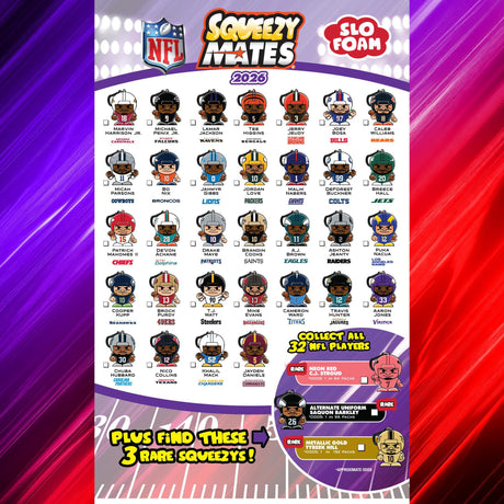 NFL Squeezymate 2026 Blind Pack