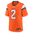 Broncos Patrick Surtain II Men's Orange Nike Game Jersey