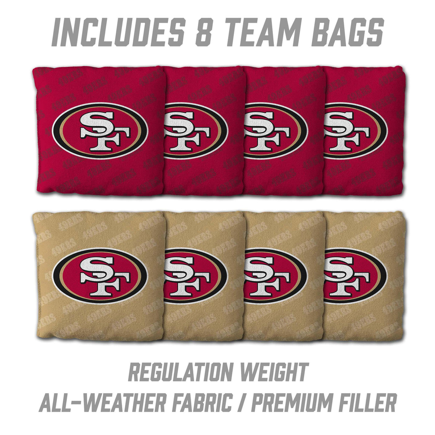 49ers 2’ x 3’ Cornhole Game