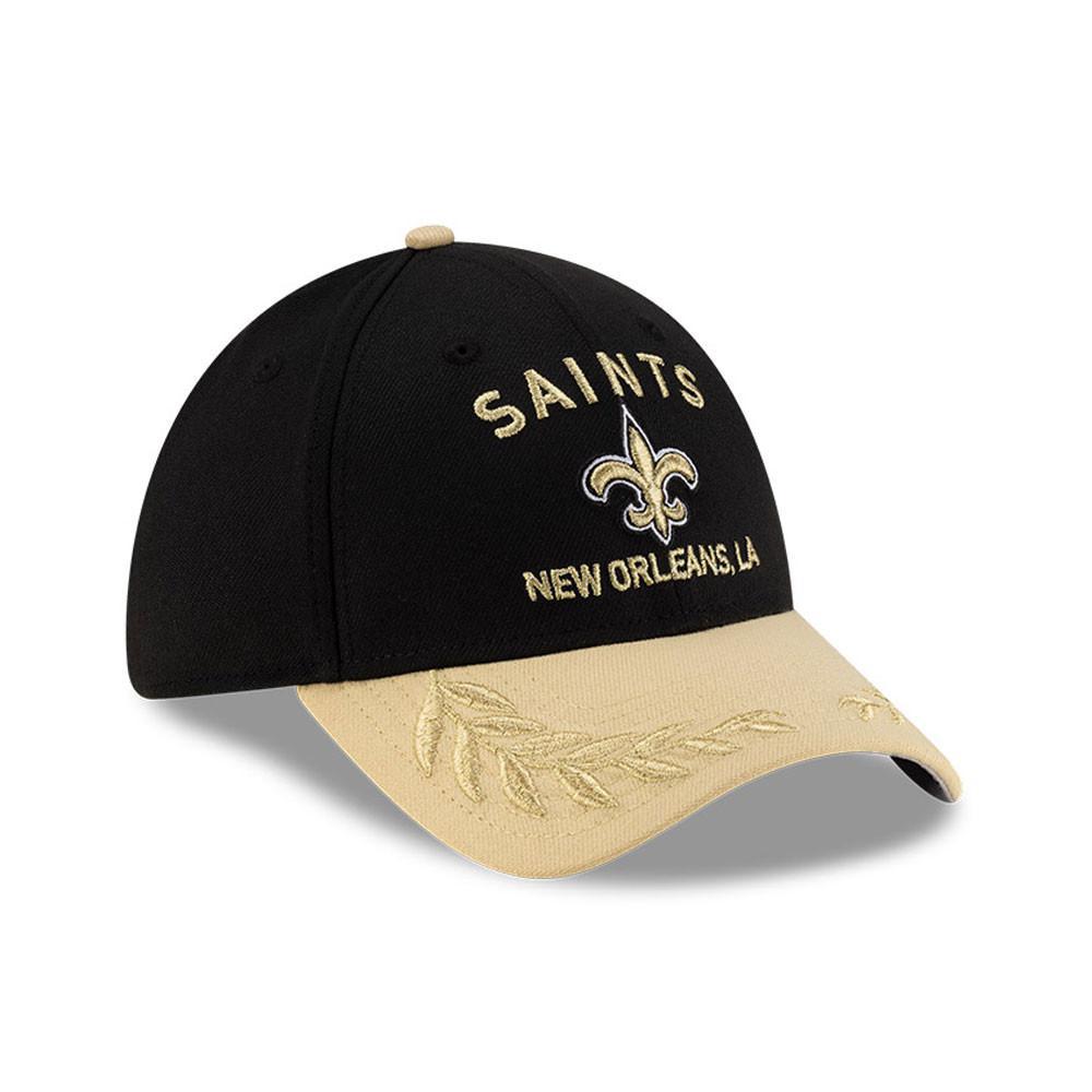 Saints 2025 New Era Men's 39THIRTY Draft Hat