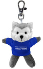 Hall of Fame Husky Keychain