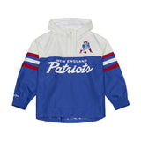 Patriots 2026 Mitchell & Ness Men's Head Coach Lightweight Anorak Windbreaker Pro Football Hall of Fame