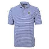 HBCU Team Cutter & Buck Men's Virtue Recycled Stripe Featherlight Pique Polo