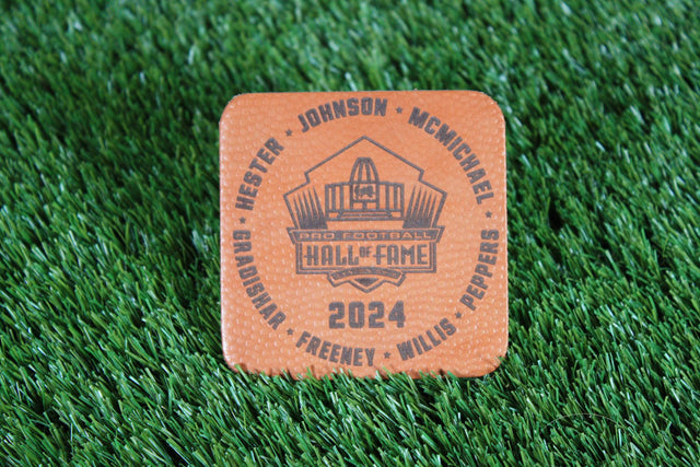 Class of 2024 Leather Coaster