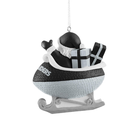 Raiders Football Sleigh Ornament