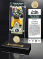 Packers Sterling Sharpe Pro Football Hall of Fame Class of 2025 Bronze Coin in Acrylic Display