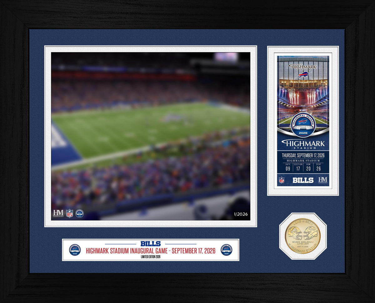 Bills Highmark Stadium Inaugural Home Game Bronze Coin Photo Mint