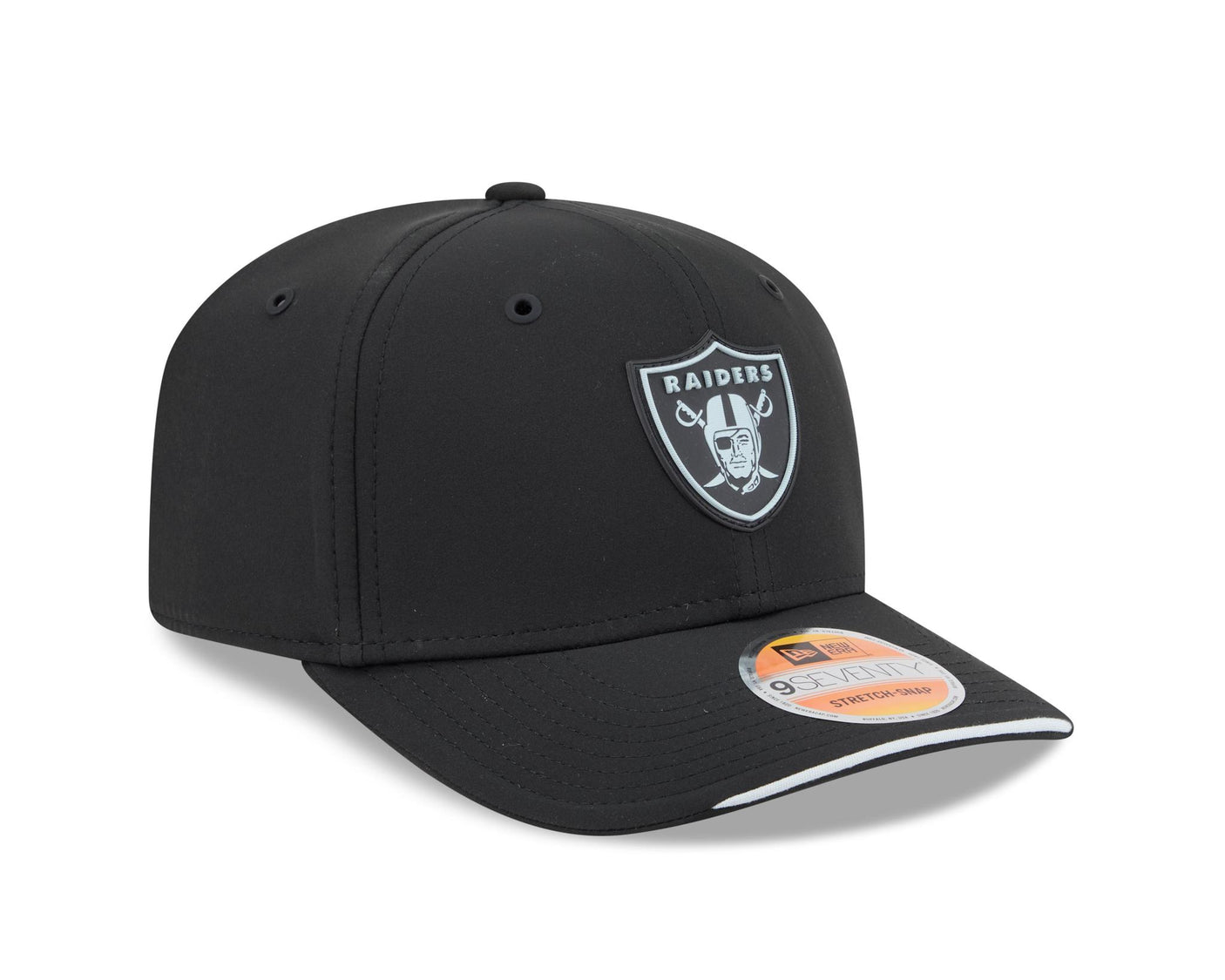 Raiders 2026 New Era Men's 9SEVENTY Stretch Snap Sideline Hat