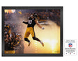 Pittsburgh Steelers TJ Watt Exiting the Tunnel 16x20 Framed Canvas