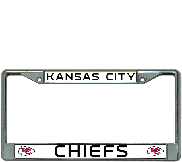 Chiefs License Plate Frame