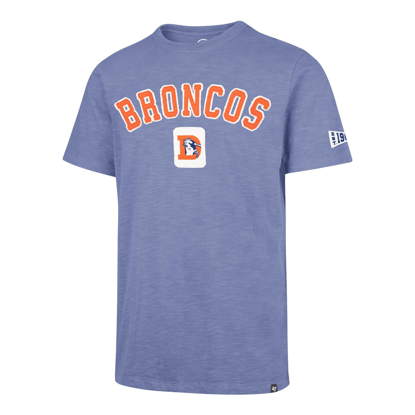 Broncos 2026 '47 Brand Men's Historic Heavy Slub T-Shirt