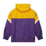 Vikings 2025 Mitchell & Ness Men's NFL Tie Breaker Anorak Vintage Logo Lightweight Windbreaker