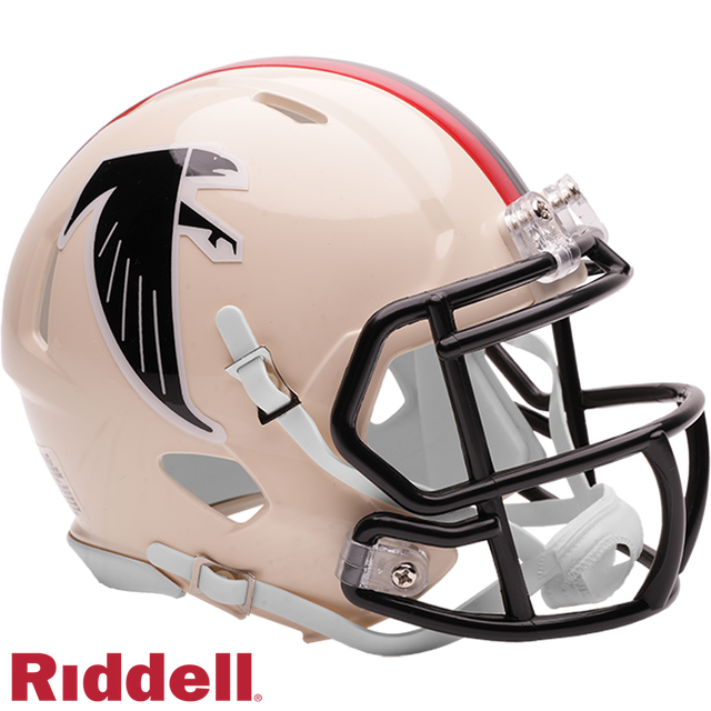 Falcons 2026 Retro Mini Speed Helmet